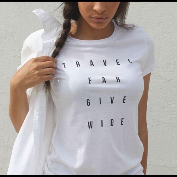 Travel Far Give Wide Tee - Picture 5 of 8